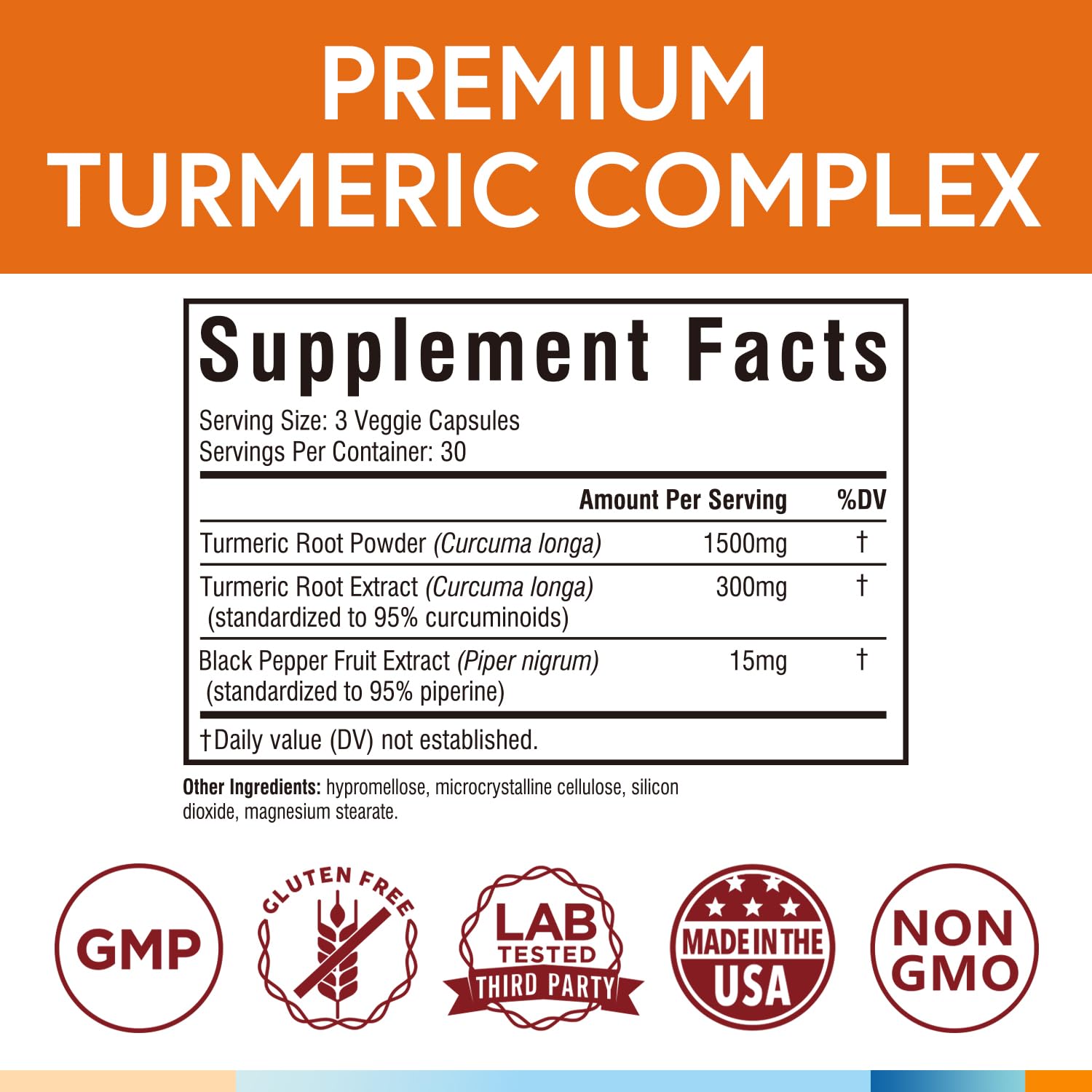 Terranics 95-percent curcuminoids label demonstrates high-strength extract