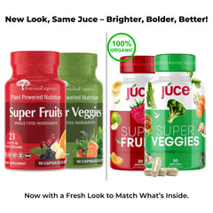 Terra Kai Juce Original Formula capsules ready for daily vegan nutrition.