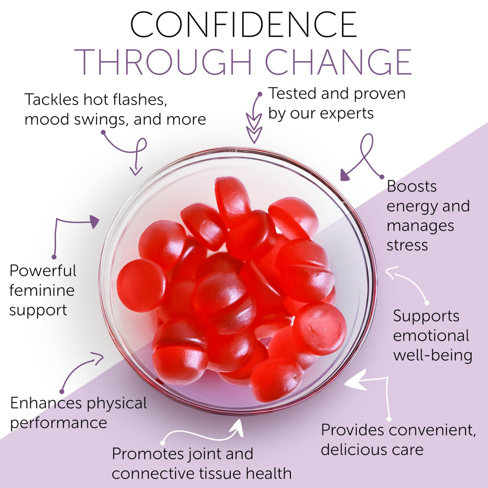 Terramed Just Think Comfort label, hormone-free formula for smoother menopause transition