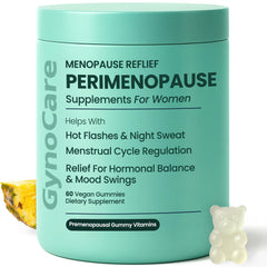 Terramed Just Think Comfort perimenopause gummies bottle for easy daily balance.
