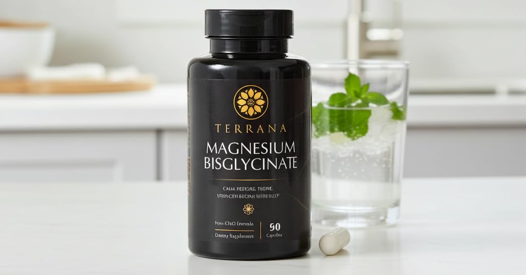 Independent third-party testing seal for Terrana Magnesium Bisglycinate purity
