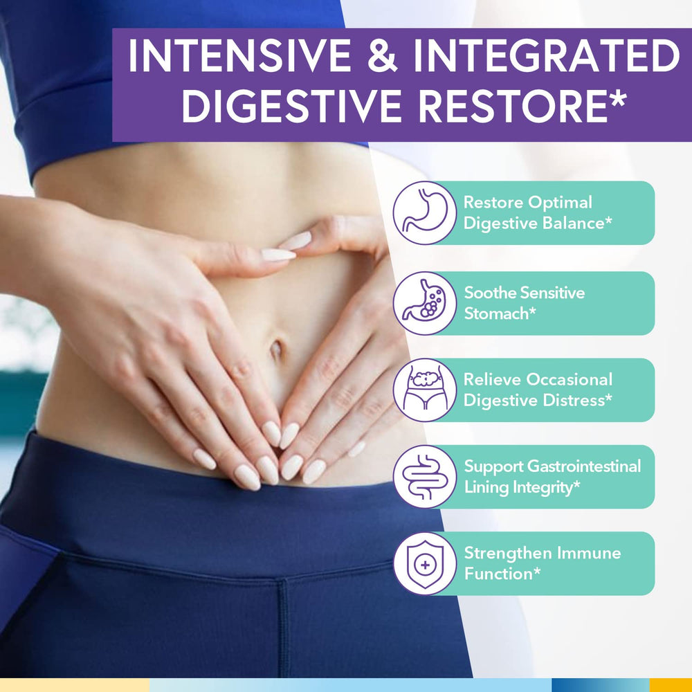Terranics delayed-release capsule diagram for stomach acid resilience.