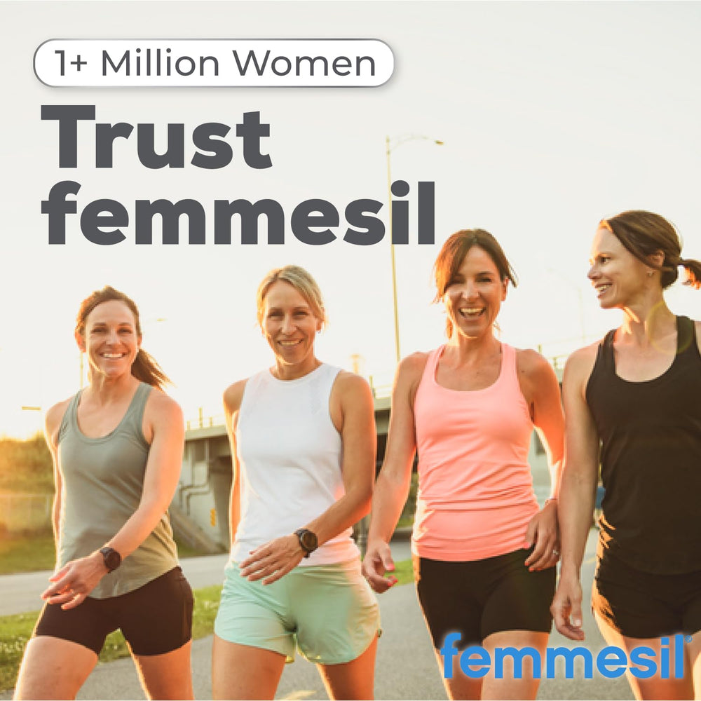 Terrasil Femmesil comprehensive feminine care solution in use