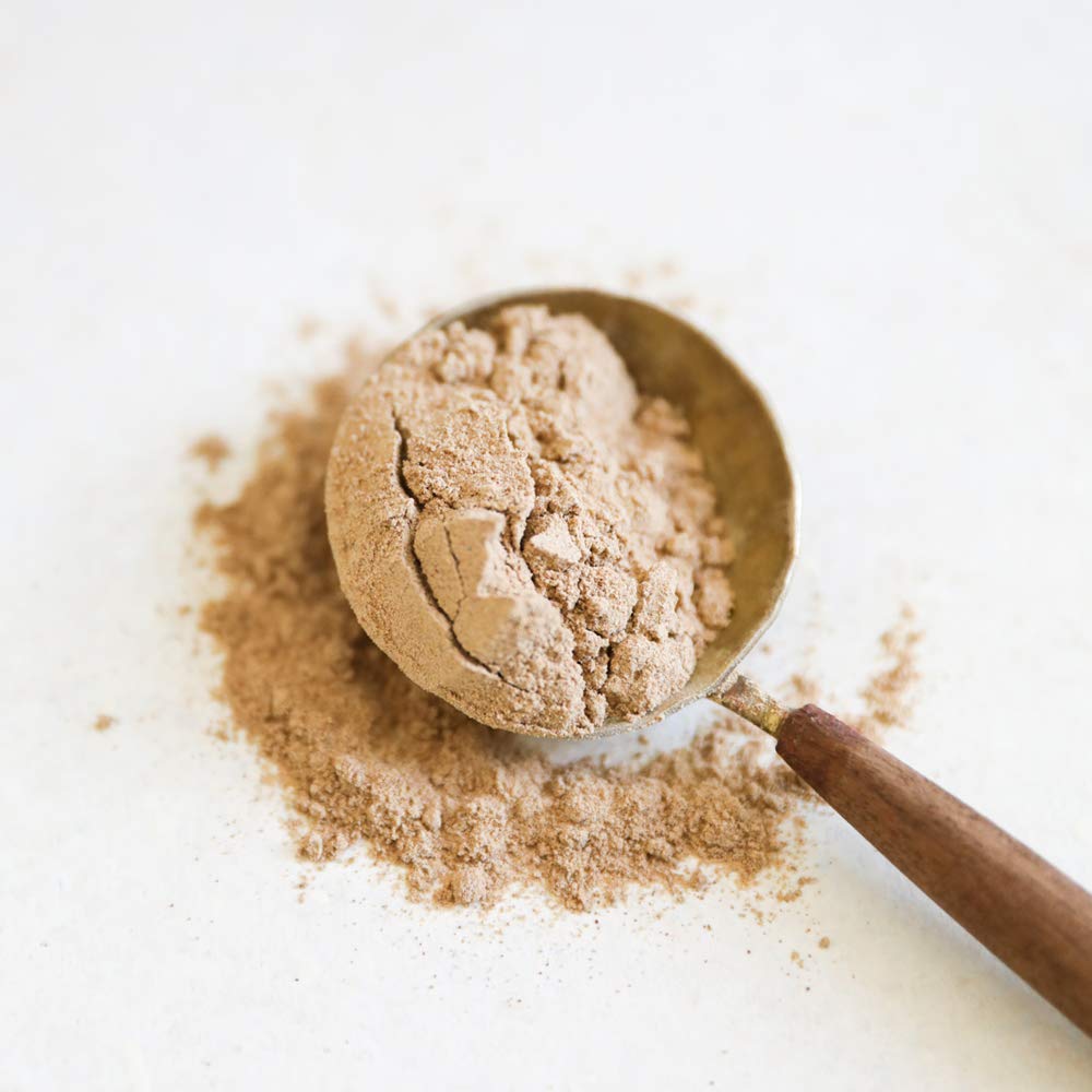 Terrasoul Maca Powder Ingredients Panel notes gluten-free and vegan usage