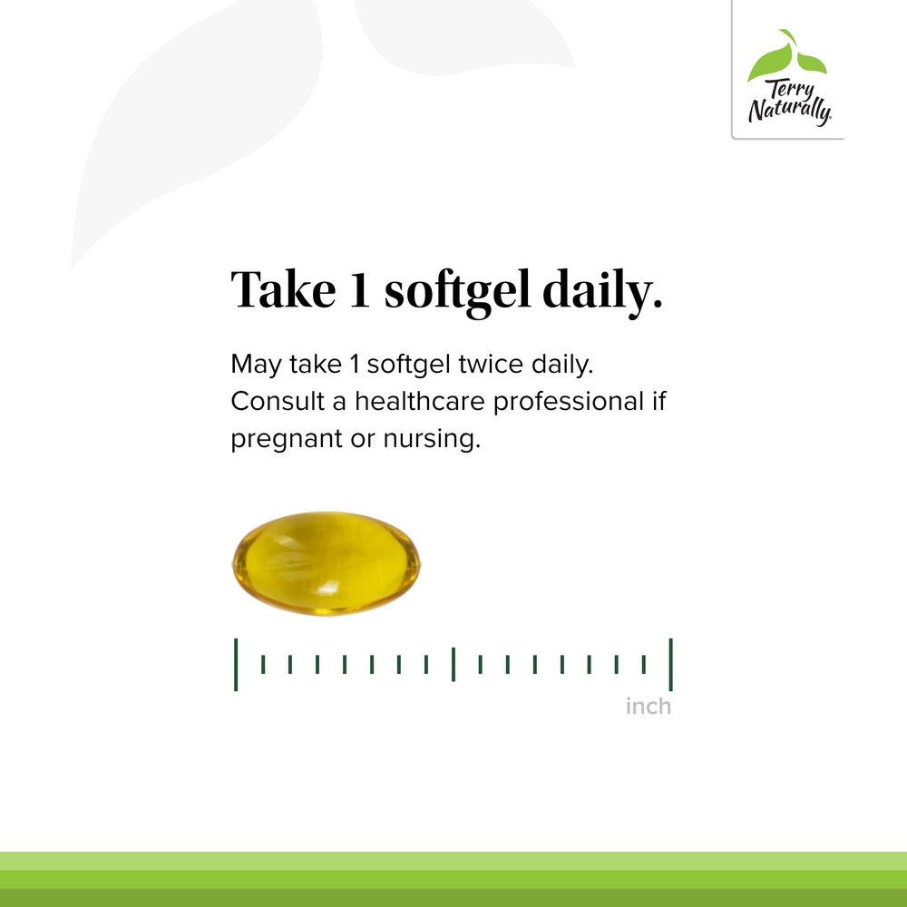 Capsules shown for easy daily ingestion during meals.
