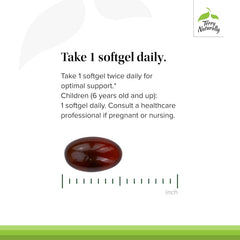 Label highlights digestive and immune support benefits for Bacteril.