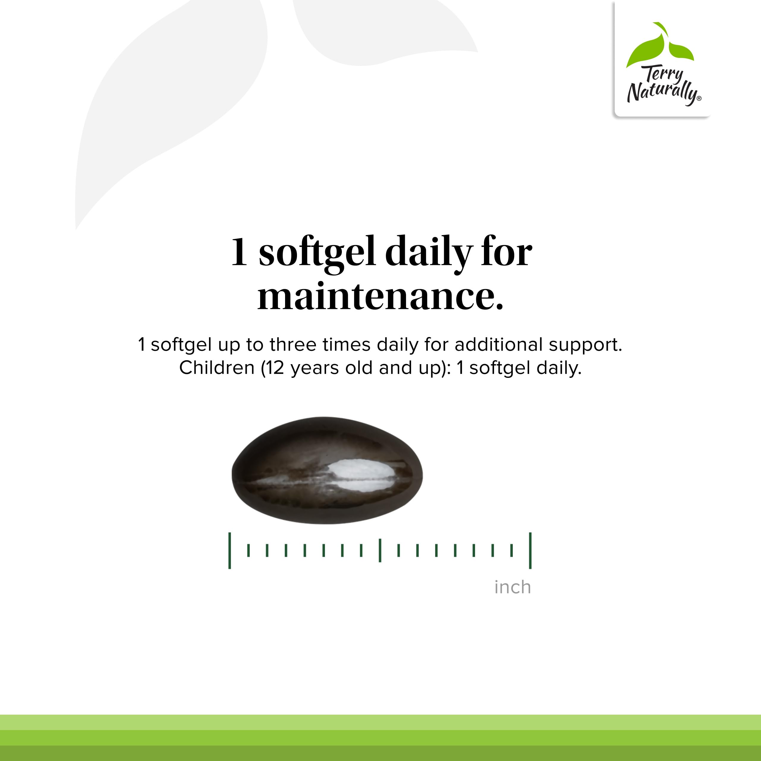 Terry Naturally Bacteril gluten-free and dairy-free certification symbol