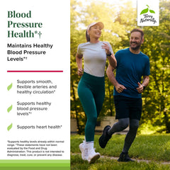 Terry Naturally Blood Pressure Health label detail showing antioxidants and serving size.