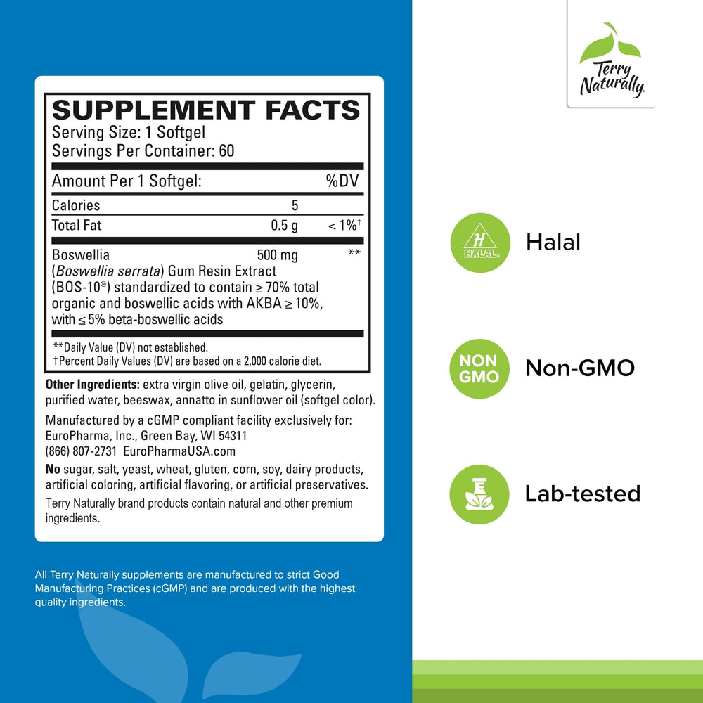 BosMed softgels being poured to show easy daily dosing