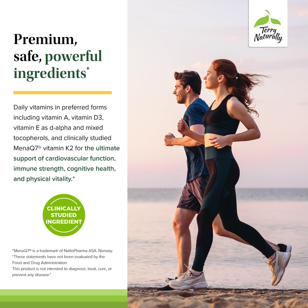 Terry Naturally Fatigued to Fantastic energy revitalization ingredients list with minerals for immune support.