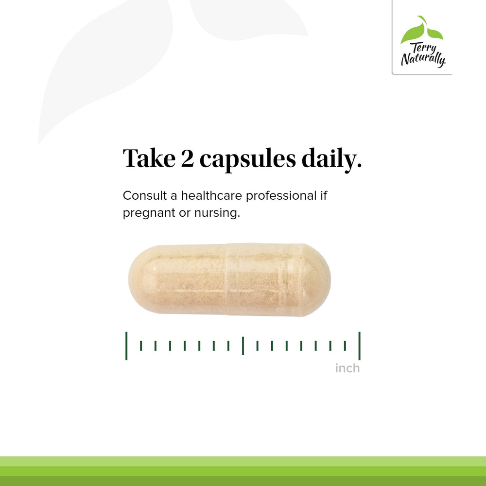 Terry Naturally Healthy Ligaments & Tendons vegan formula with collagen-support vitamins.