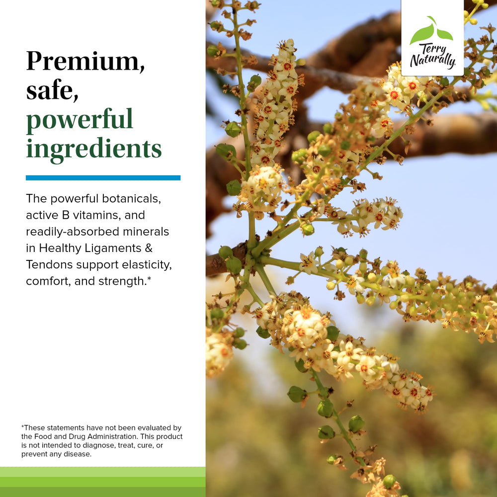 Vegan-friendly Terry Naturally formula for plant-based lifestyles.