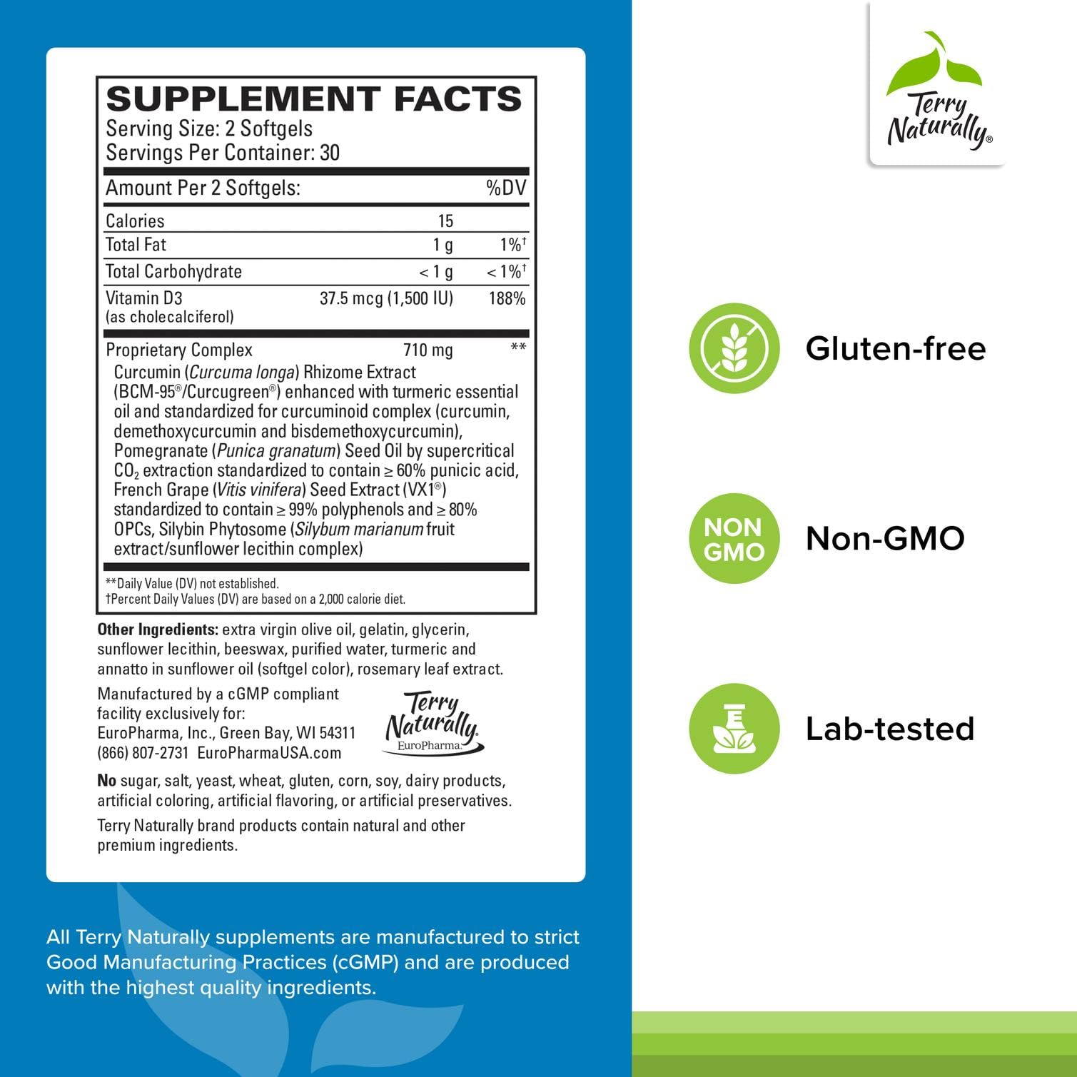 Terry Naturally Prostate Health softgels shown as part of a daily routine.