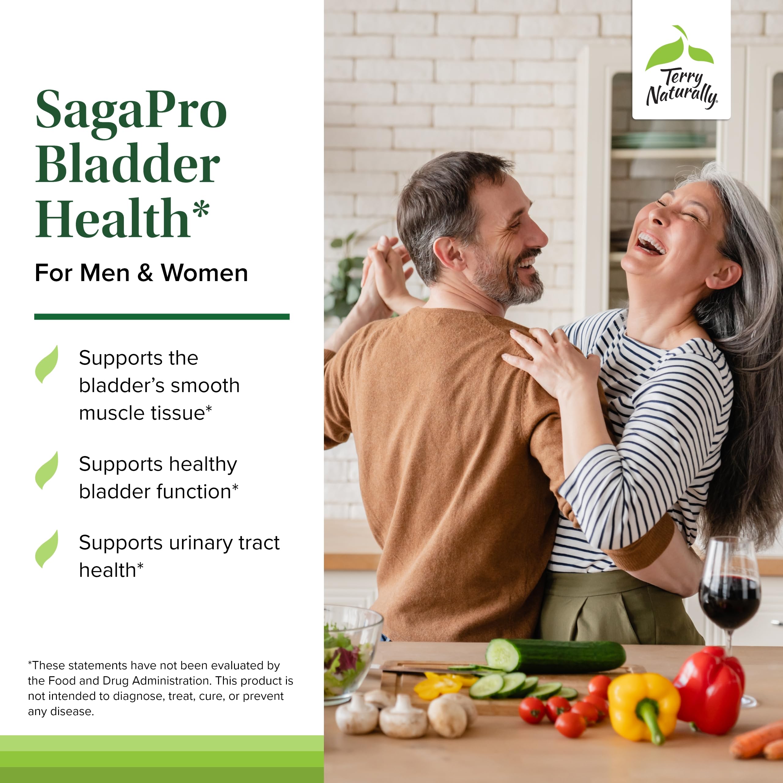 SagePro capsules close-up emphasizes plant-based bladder comfort with Angelica extract.