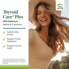 Morning use scene: Terry Naturally Thyroid Care Plus capsules