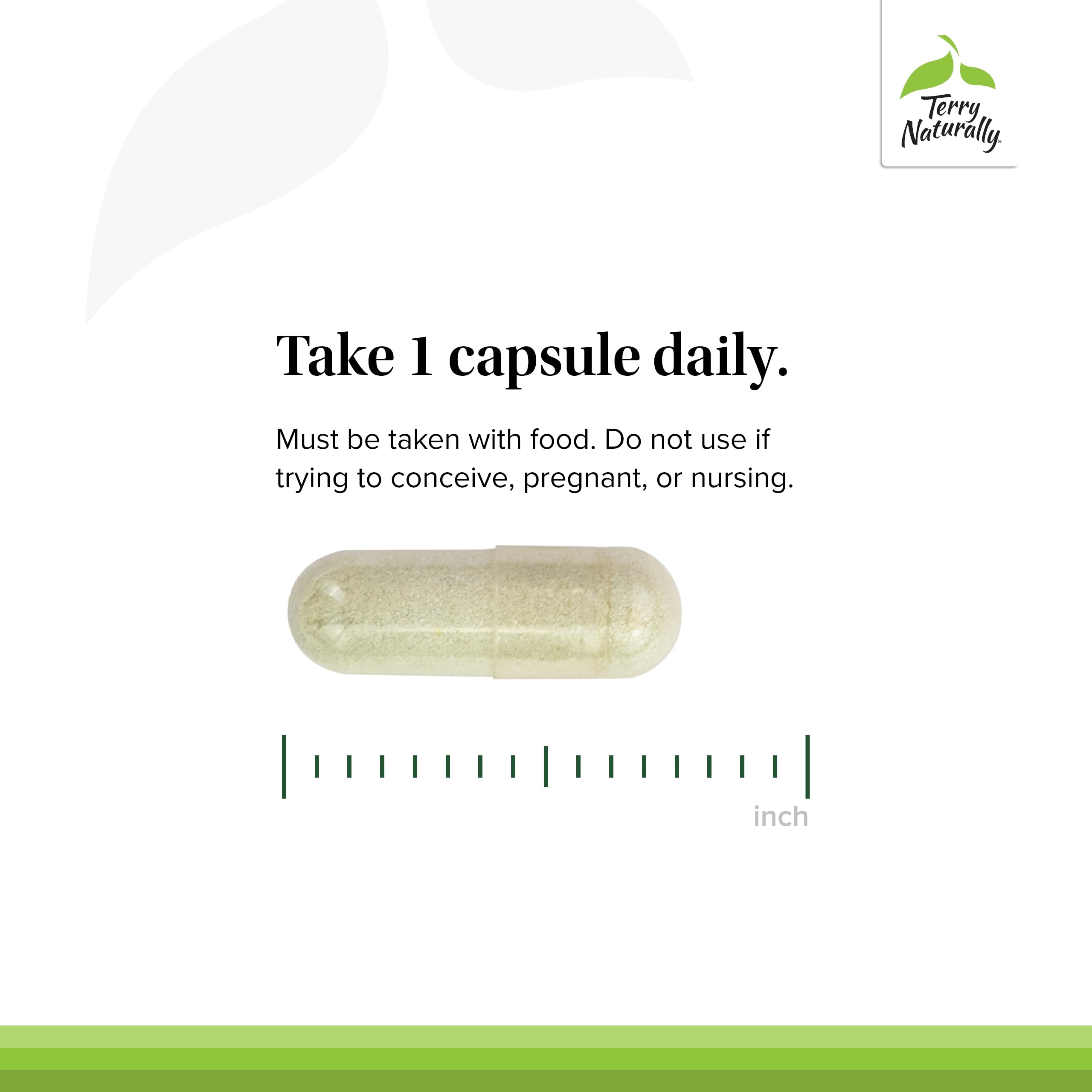Terry Naturally Tri-Iodine serving with food for absorption