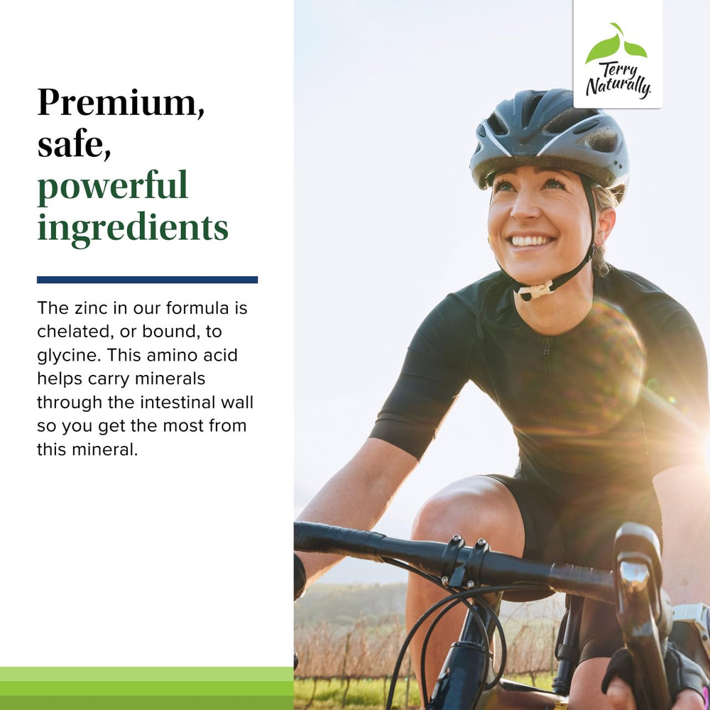 Ingredients panel highlights bioavailable minerals and trace elements.