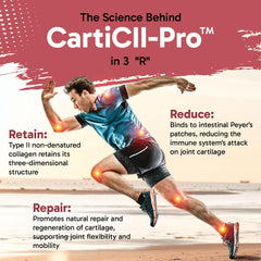 Tervaies hyaluronic acid 200 mg capsule image highlights joint lubrication support