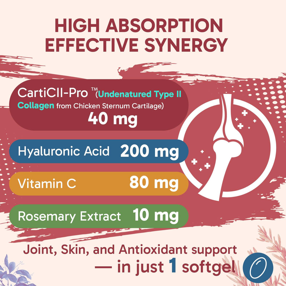 Closeup of Tervaies liposomal collagen softgels, smooth swallow and enhanced absorption.