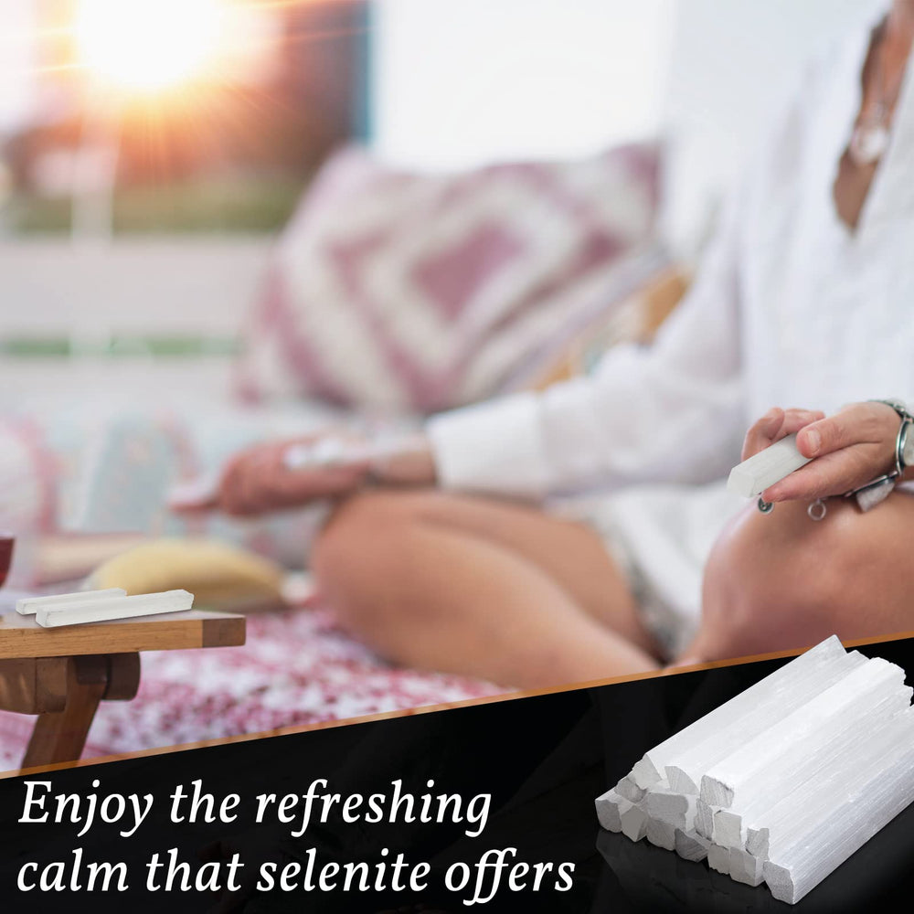 Tessco for you selenite wand gift set ideal for spiritual gifting