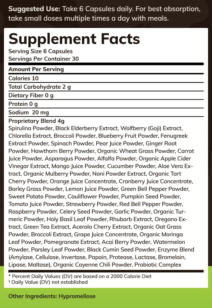Texas SuperFood GMP-certified facility badge on packaging.