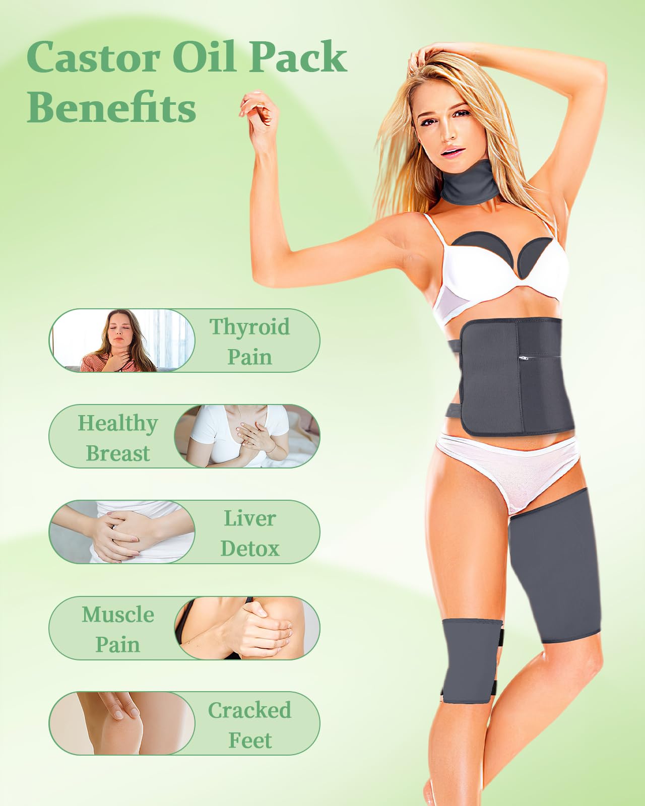 Texpot chest wrap A for upper body coverage and warmth