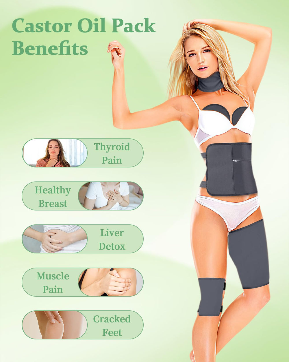 Texpot chest wrap A for upper body coverage and warmth