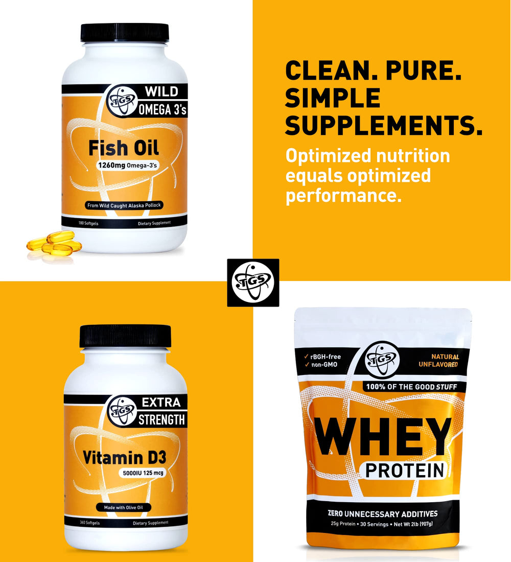 TGS Nutrition Whey Unflavored keto-friendly label for low-carb plans.