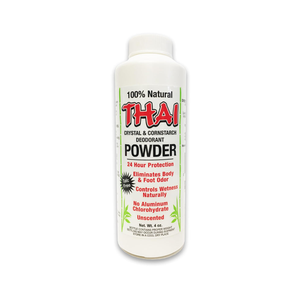 Thai Deodorant Stone unscented jar for everyday freshness without fragrance.