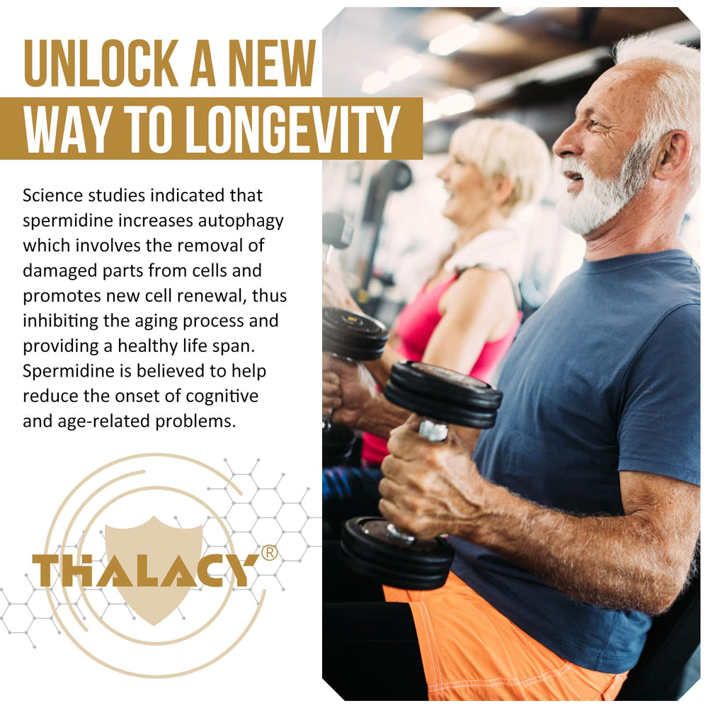 Thalacy daily-use capsules with a glass of water for routine.