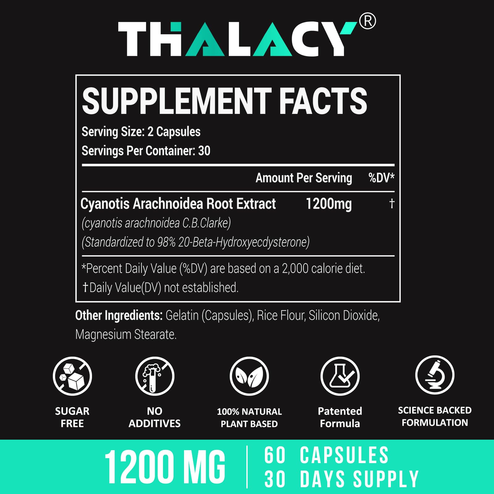 Thalacy quality-purity certificates imply strict batch standards and reliability