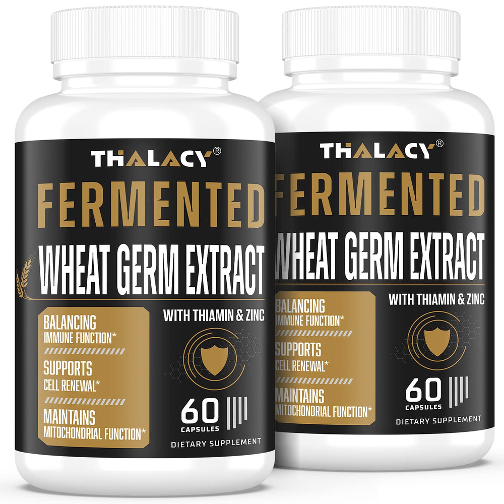 Thalacy Spermidine bottle shows 13 mg per serving for daily wellness.