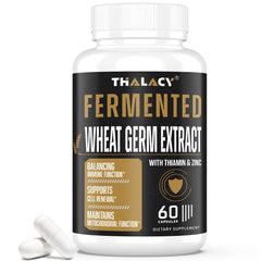 Thalacy Spermidine bottle front showing premium formulation for daily wellness