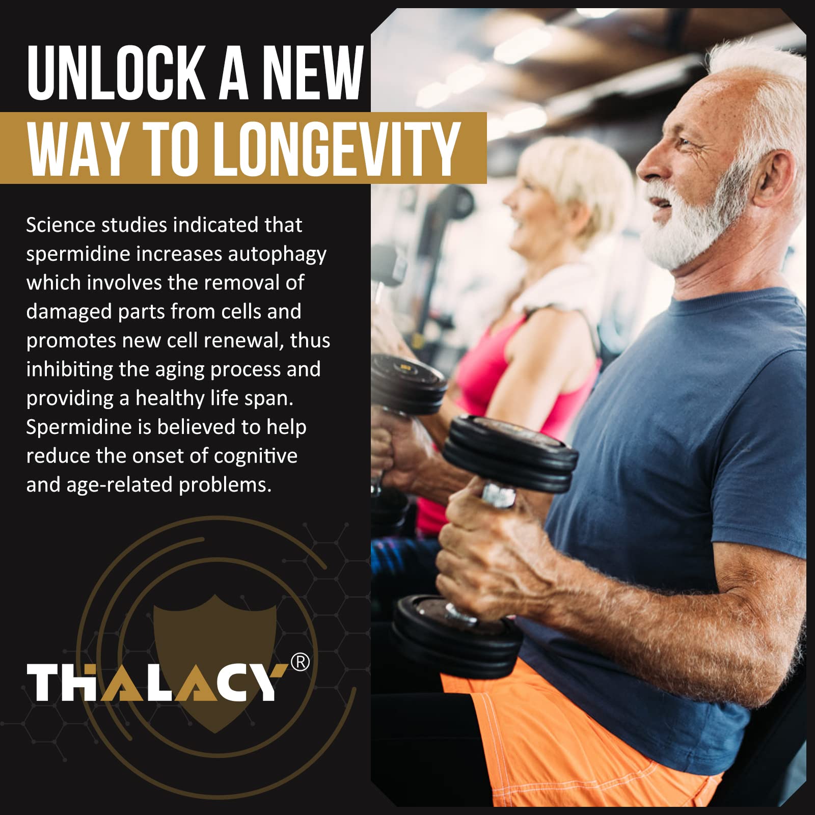 Thalacy 4-pack packaging for extended use and savings
