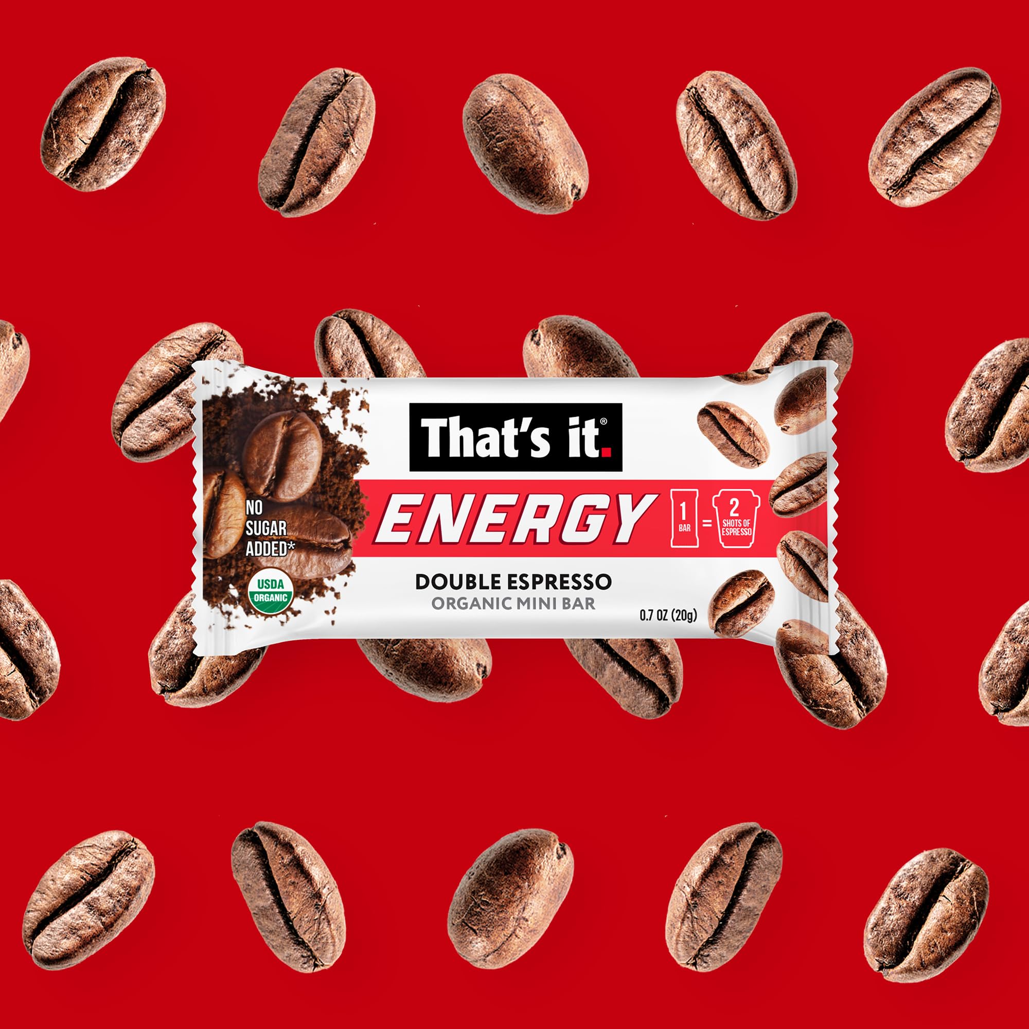 That's it Kosher-certified energy bar ideal for lunchbox snacks