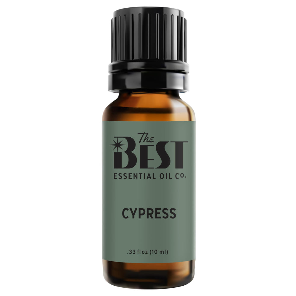 The Best Cypress Essential Oil bottle ready for diffusion and aromatherapy