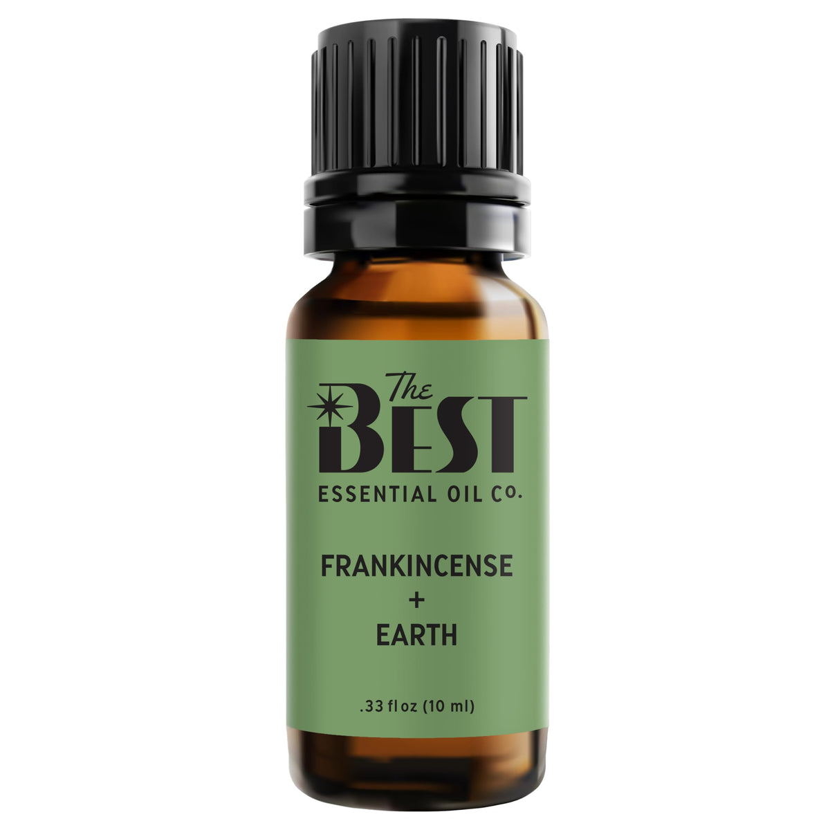 The Best Essential Oil Co Frankincense Earth bottle pour for diffuser sessions