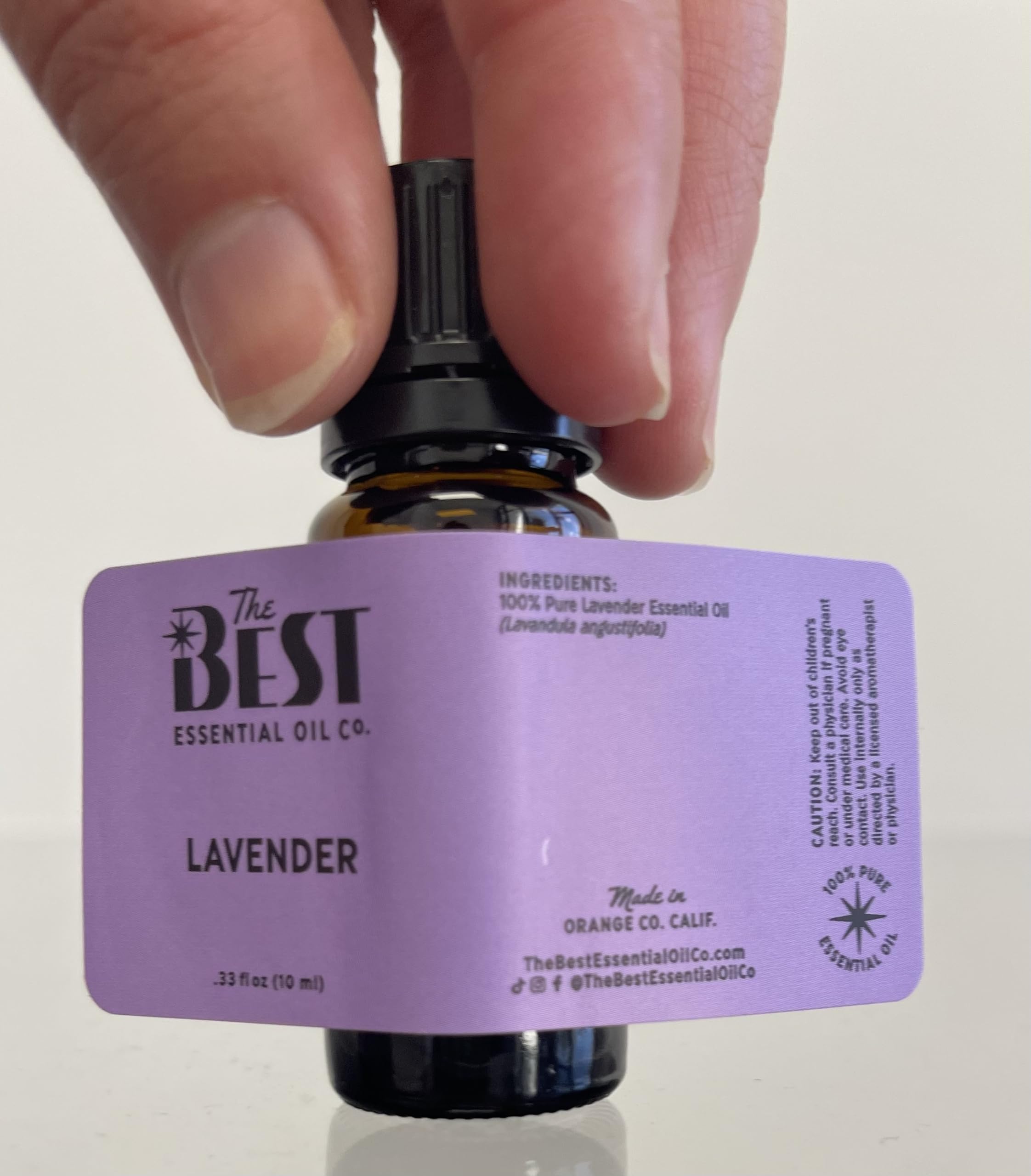 Lavender aroma closeup highlighting purity and versatility
