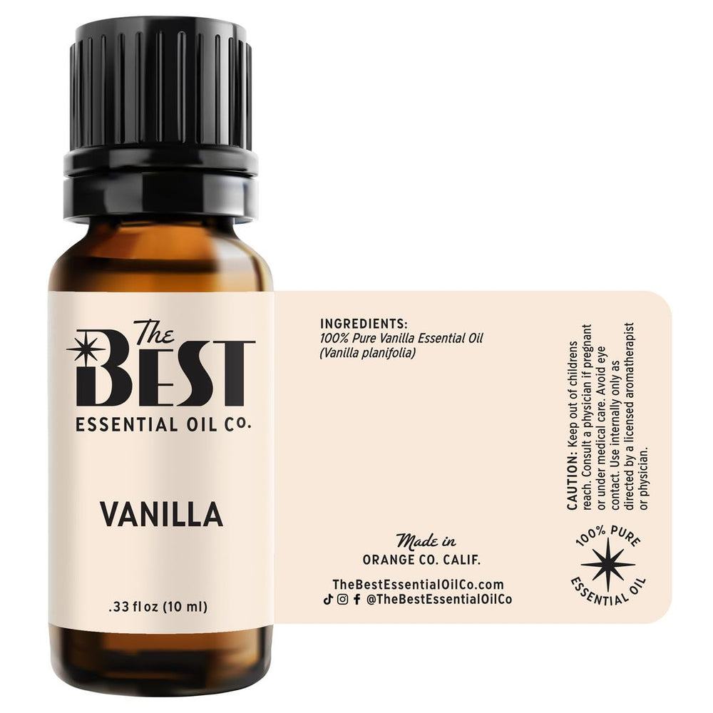 The Best Essential Oil Co vanilla bourbon note for gourmet-inspired ambience.