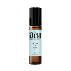 The Best Ocean Salt roll-on bottle front view for on-the-go coastal refresh.