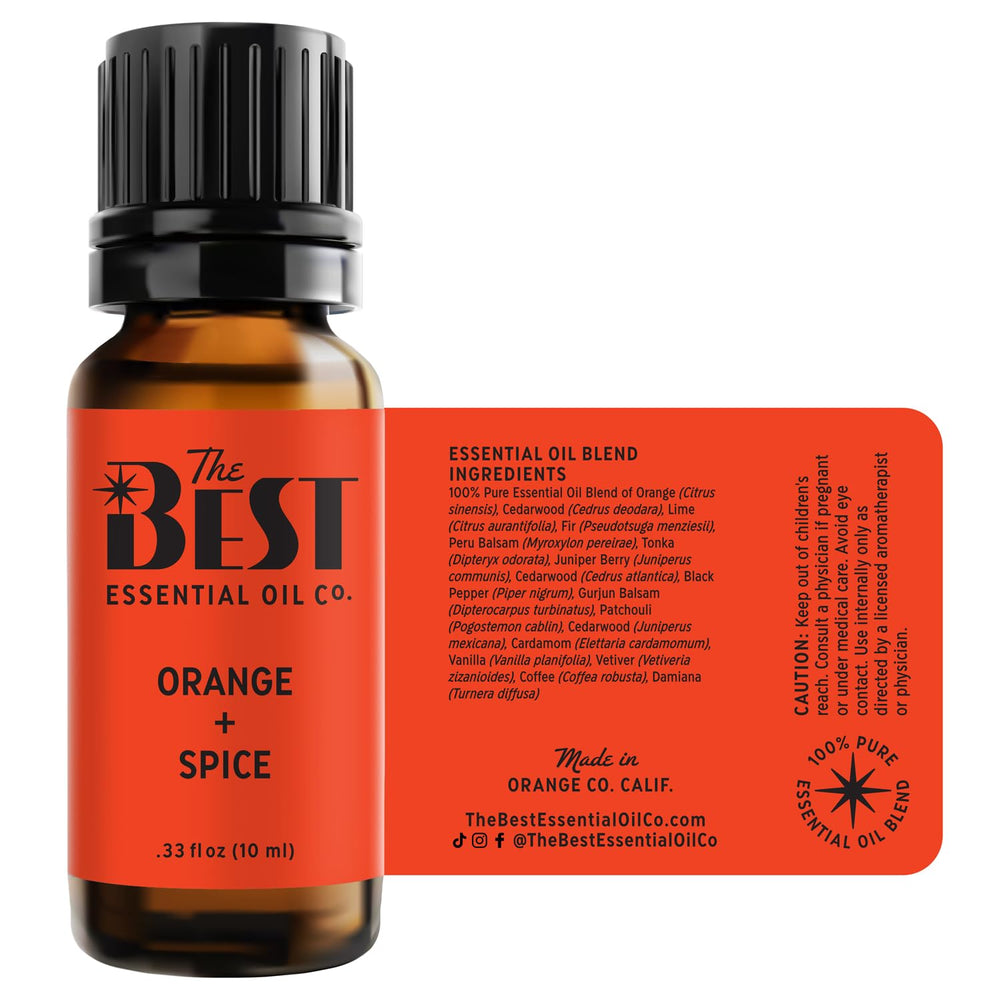 The Best Orange + Spice gift-ready idea for wellness lovers seeking mood-enhancing aromas