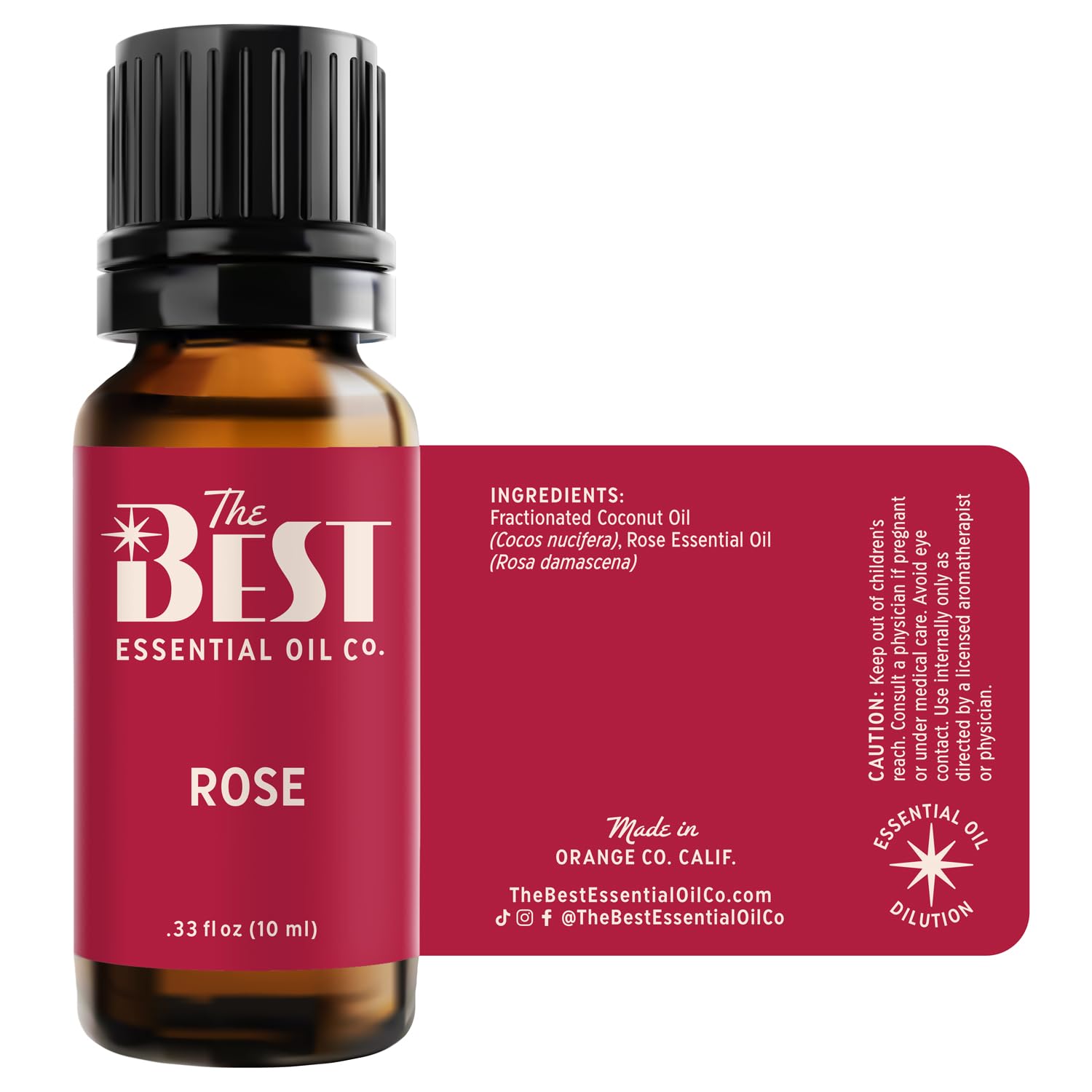 Packaging of The Best Rose Absolute Oil.