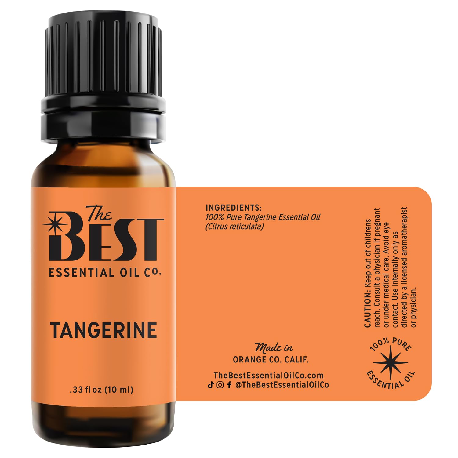 Family-owned The Best Essential Oil Co branding emphasizes trusted, affordable wellness.