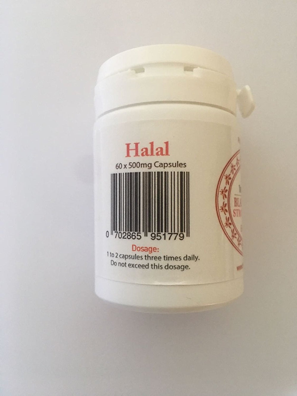 The Blessed Seed oil capsule shows a high volatile oil profile for potency.