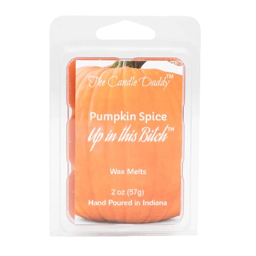 The Candle Daddy Pumpkin Spice Up In This Bitch melt delivers pumpkin spice vibes.