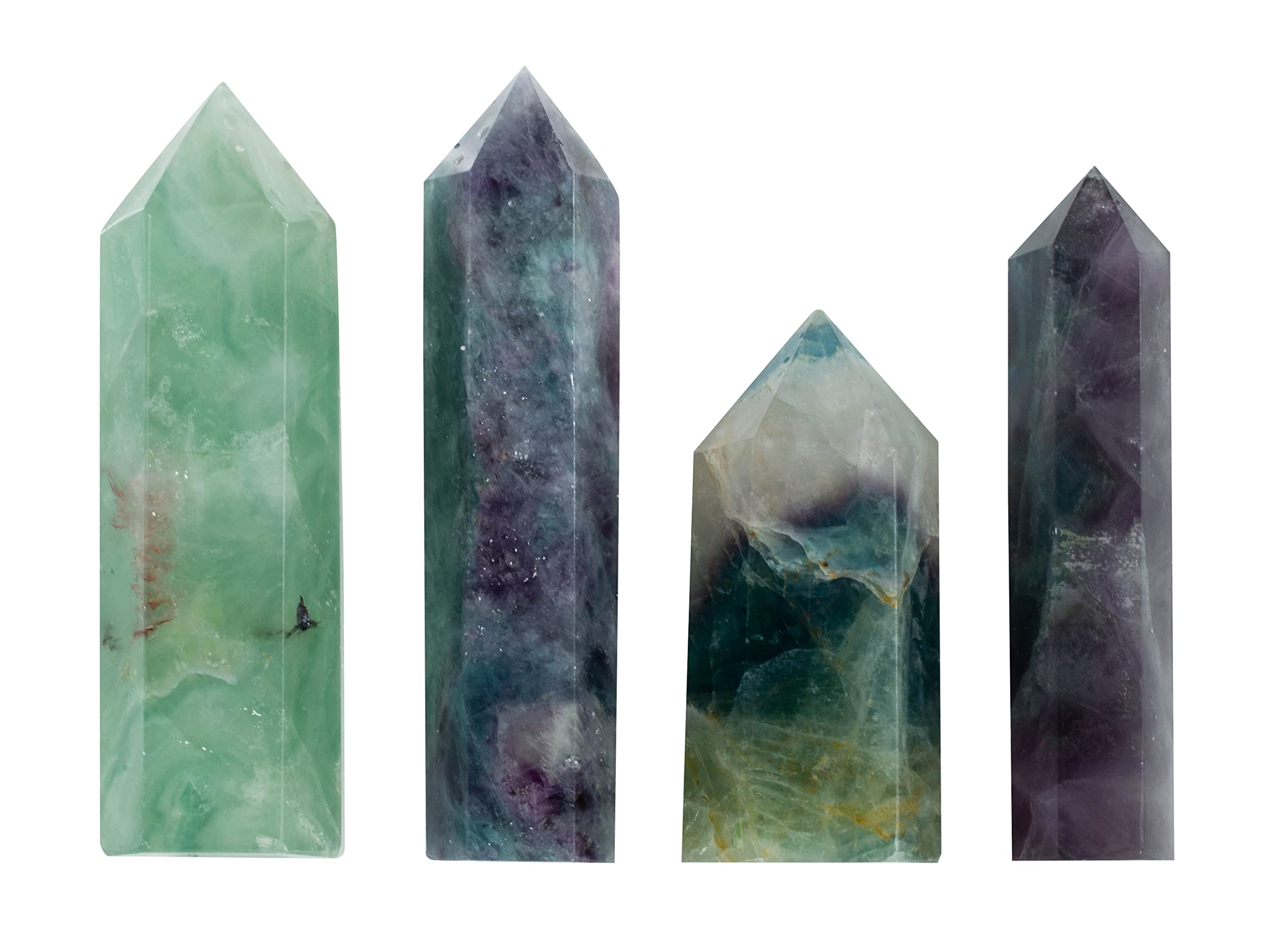 The Chrysalis Stone fluorite point on altar enhances room decor and energy.