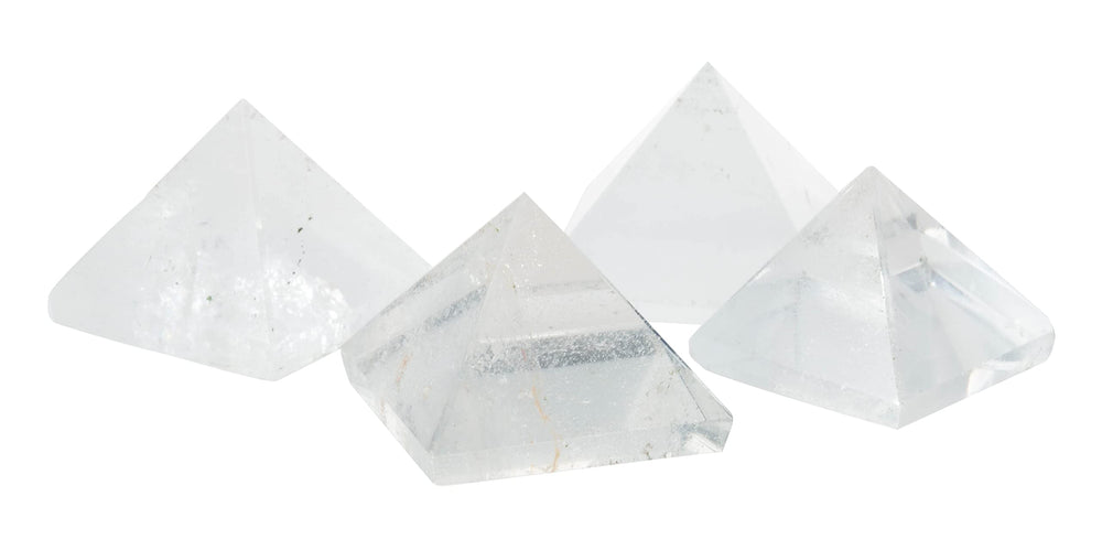 The Chrysalis Stone Pyramid Clear Quartz Mini gift-ready packaging for a thoughtful spiritual present.