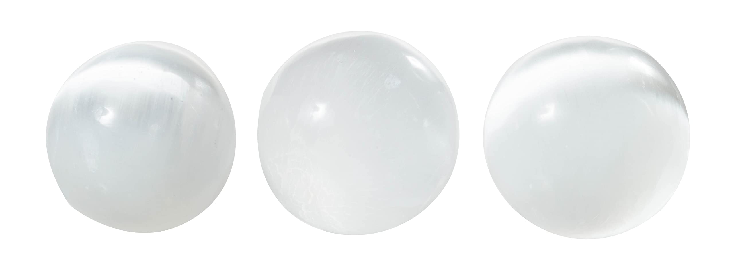 The Chrysalis Stone selenite sphere in meditation scene suggests chakra balance and mindful focus