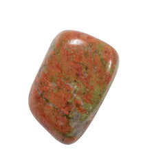 Unakite Jasper tumbled stones ideal for meditation and chakra work by The Chrysalis Stone