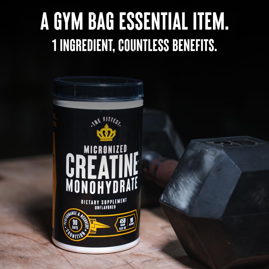The Fittest Ever packaging and branding with clean design